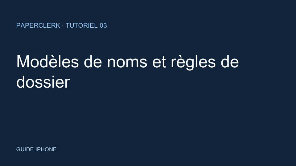 Apprenez en dix courtes leçons